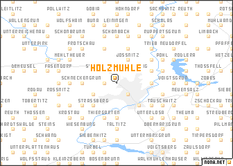 map of Holzmühle