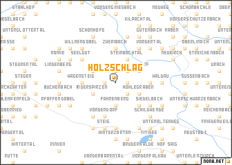 map of Holzschlag