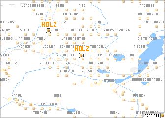 map of Holz