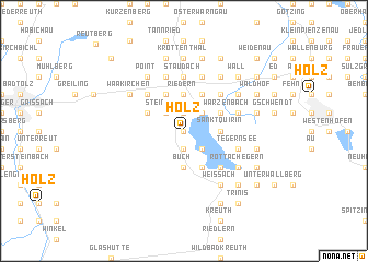 map of Holz