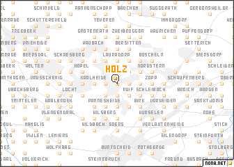 map of Holz