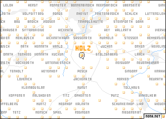 map of Holz