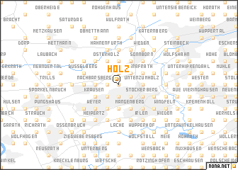 map of Holz