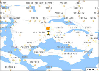 map of Hol