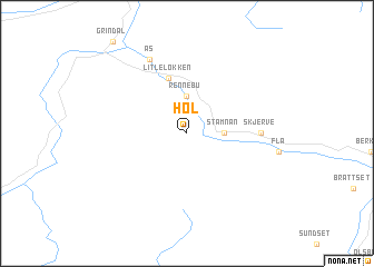 map of Hol