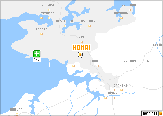 map of Homai