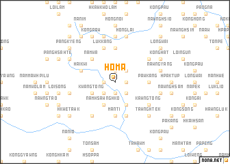 map of Homa