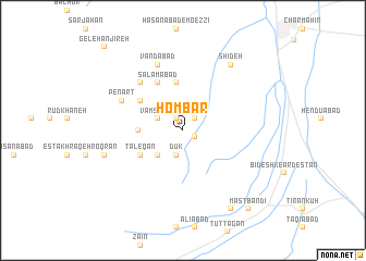 map of Hombar