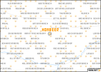 map of Hombeer