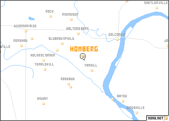 map of Homberg