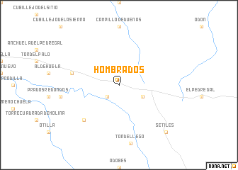 map of Hombrados