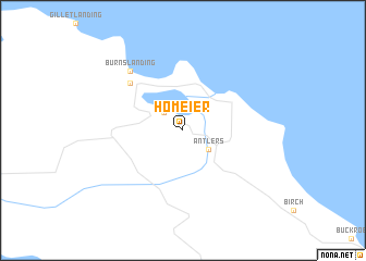 map of Homeier