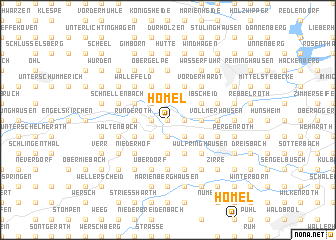 map of Hömel