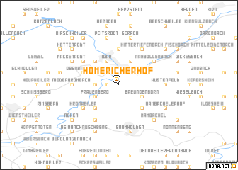 map of Homericherhof