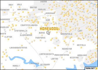 map of Homewood