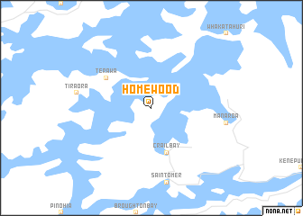 map of Homewood