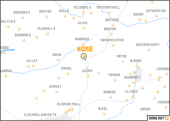 map of Home