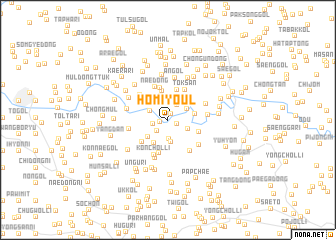 map of Homiyŏul