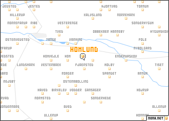 map of Hømlund