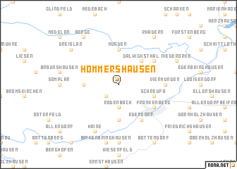 map of Hommershausen