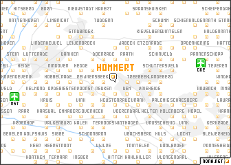 map of Hommert