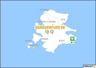 map of Hommurafure