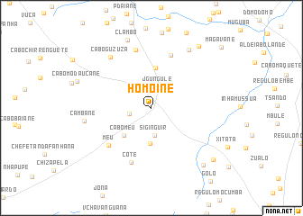 map of Homoíne