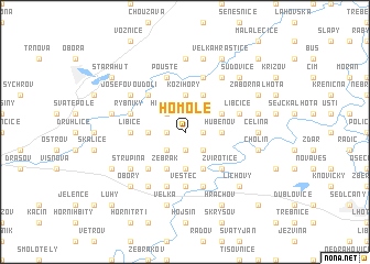 map of Homole