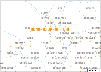 map of Homorîciu Pămînteni