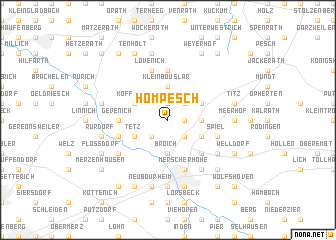 map of Hompesch