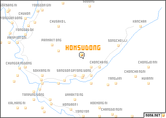 map of Hŏmsu-dong