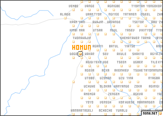 map of Homun