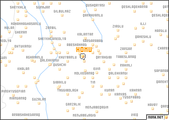 map of Homū