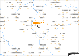 map of Ho Nam Mi