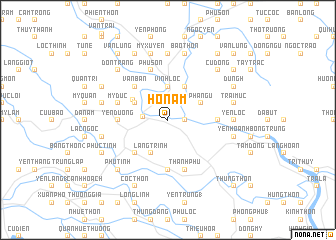 map of Hồ Nam