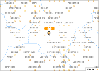 map of Honam