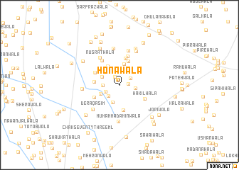 map of Honāwāla