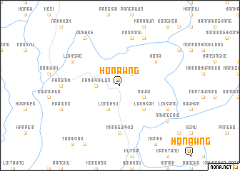 map of Ho-nawng