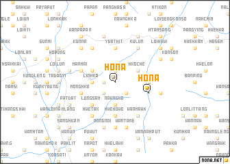 map of Ho-na