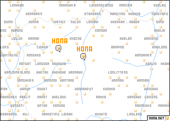 map of Ho-na