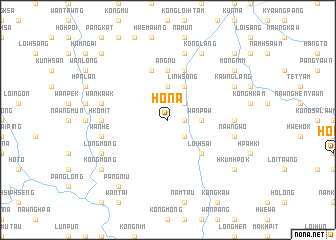 map of Ho-nā