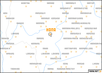 map of Ho-na