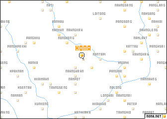 map of Ho-na