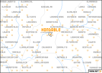 map of Hondable