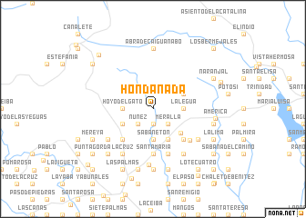 map of Hondanada