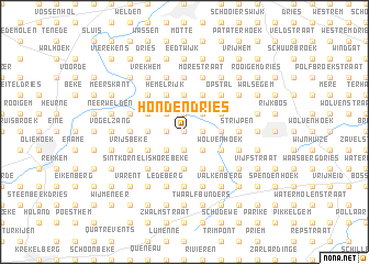 map of Hondendries