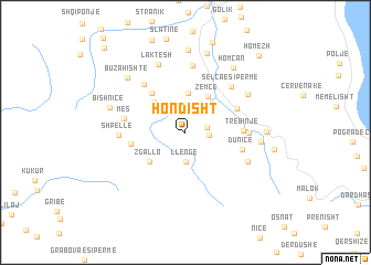 map of Hondisht