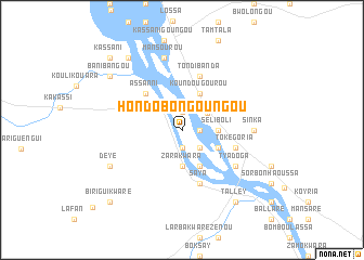 map of Hondobon Goungou