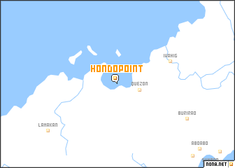 map of Hondo Point