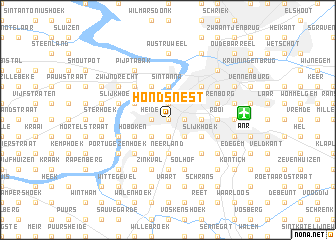 map of Hondsnest